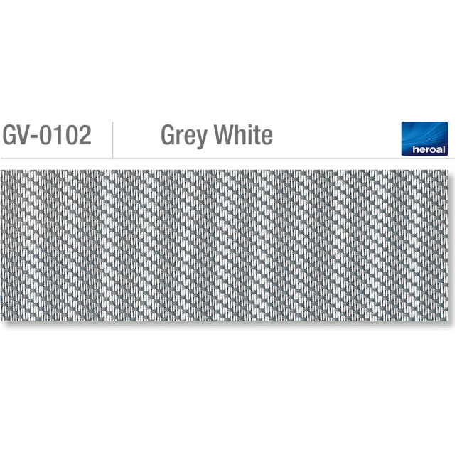 Heroal VSZ zip-screen | Grey White