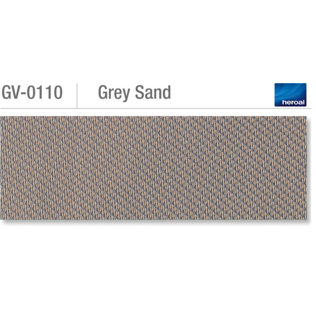Heroal VSZ zip-screen | Grey Sand
