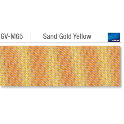Heroal VSZ zip-screen | Sand Gold Yellow