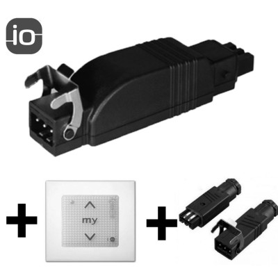 Pakke: Slim-receiver screen, bryter og kontakter (IO)