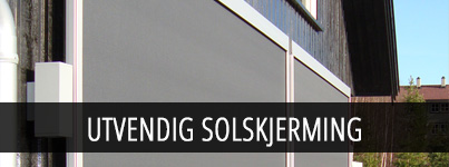 Utvendig solskjerming