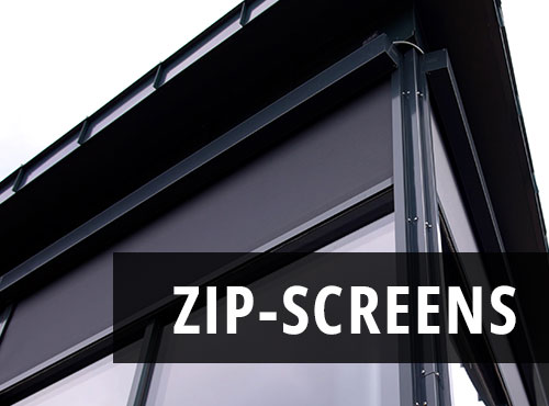 Zip-screens er en moderne og funksjonell solskjerming.